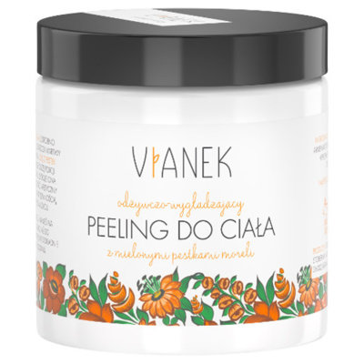 Vianek Peeling Wygładzający-Cukrowy Do Ciała Odżywczy 265G Vianek