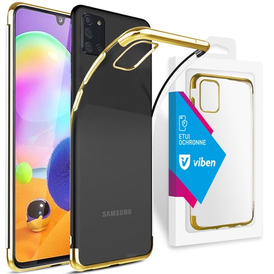 VIBEN Etui Hybrid Samsung Galaxy A31 2020 - złote Viben