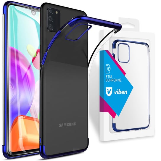 VIBEN Etui Hybrid Samsung Galaxy A41 2020 - niebieskie Viben