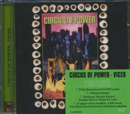 Vices (Lim.Collector's Edit.) Circus Of Power