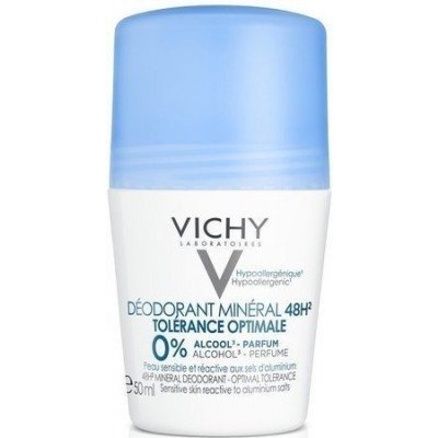 VICHY Antyperspirant Mineralny kulka 48h, 50ml Vichy
