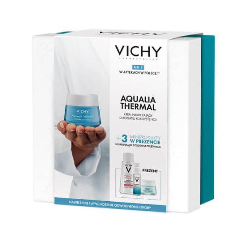 Vichy, Aqualia Thermal, Zestaw kosmetyków do pielęgnacji, 4 szt. Vichy