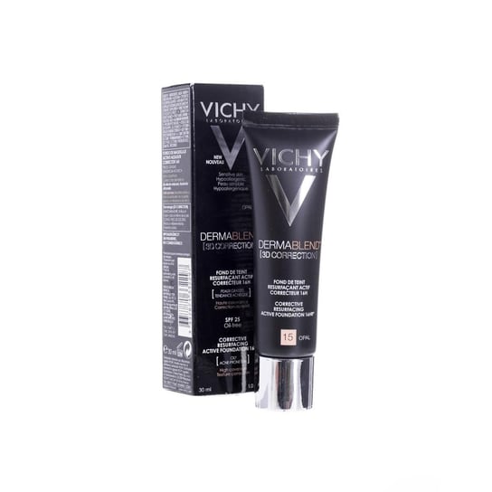 Vichy, Dermablend, podkład wyrównujący powierzchnię skóry 15 Opal, SPF 25, 30 ml Vichy