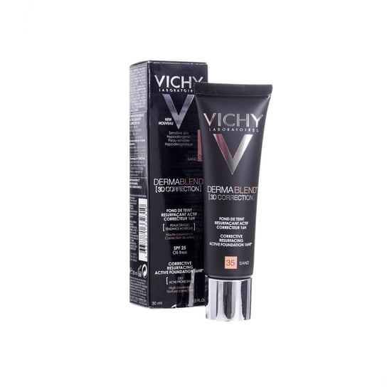 Vichy, Dermablend, podkład wyrównujący powierzchnię skóry 35 Sand, SPF 25, 30 ml Vichy