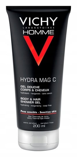 Vichy Homme Hydra-Mag C żel pod prysznic do ciała i włosów 200ml Vichy