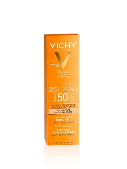 Vichy, Ideal Soleil Anti-Dark, krem koloryzujący przeciw przebarwieniom, SPF 50+, 50 ml Vichy