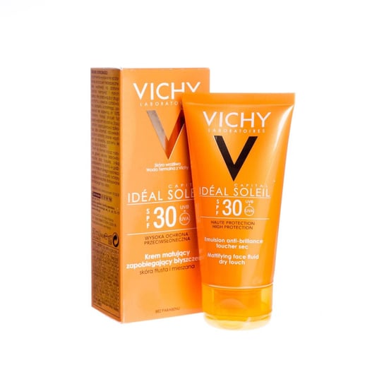 Vichy Idéal Soleil, matujący krem do twarzy SPF 30, 50 ml Vichy