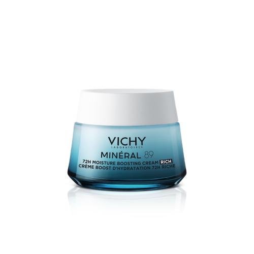 Vichy Mineral 89, Krem Nawilżająco- Odbudowujący, 50ml Vichy