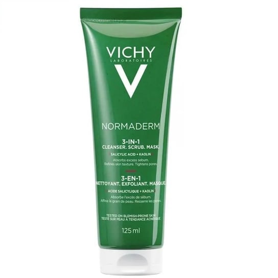 Vichy, Normaderm, Preparat oczyszczający 3w1, 125 ml Vichy