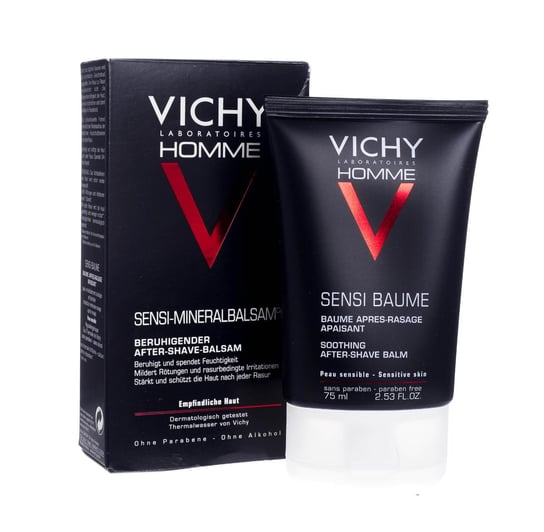 Vichy, Sensi Baume, kojący balsam po goleniu, 75 ml Vichy