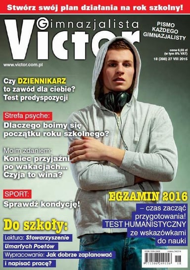 Victor Gimnazjalista nr 18 (398) - ebook PDF Mackiewicz Ewa