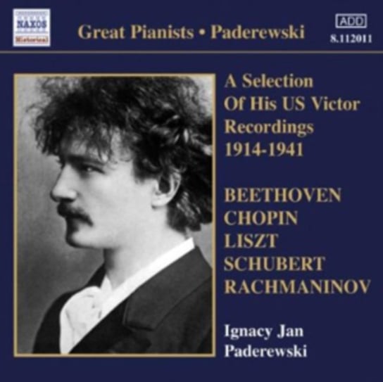 Victor Recordings Paderewski Ignacy