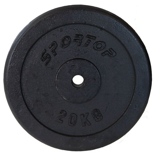 Victoria Sport, Obciążenie żeliwne, 20 kg, czarny EB Fit