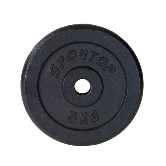 Victoria Sport, Obciążenie żeliwne, czarny, 5 kg EB Fit