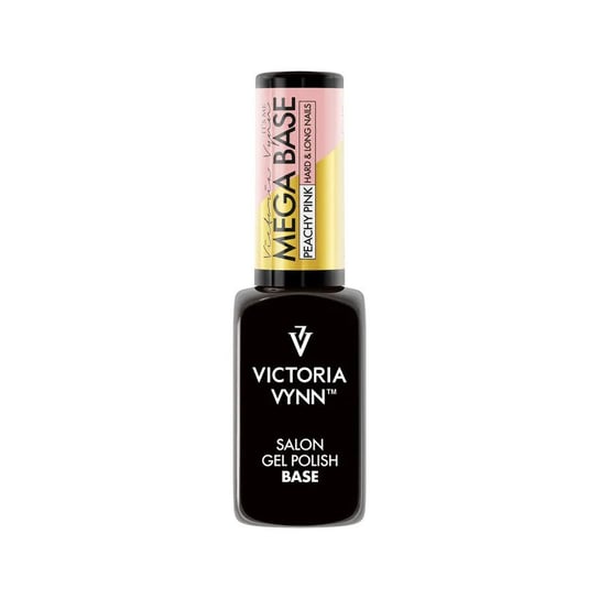 Victoria Vynn, Baza samopoziomująca, Mega Peachy Pink, 8 ml Victoria Vynn