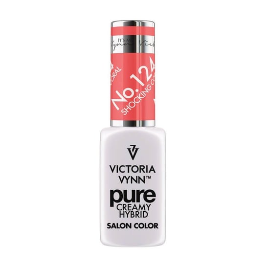 Victoria Vynn Lakier hybrydowy Pure 124 Shocking Coral 8ml Victoria Vynn