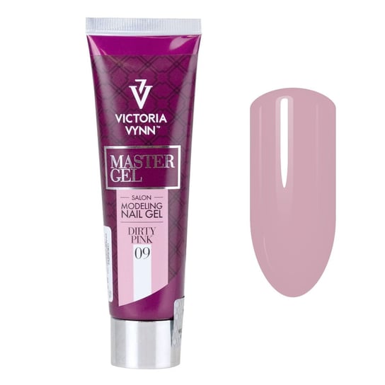 Victoria Vynn Master Gel Dirty Pink Nr.09 Tuba 60g akrylożel Victoria Vynn