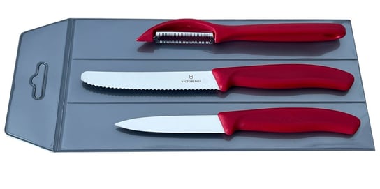 Victorinox zestaw 3 noży czerwony Victorinox