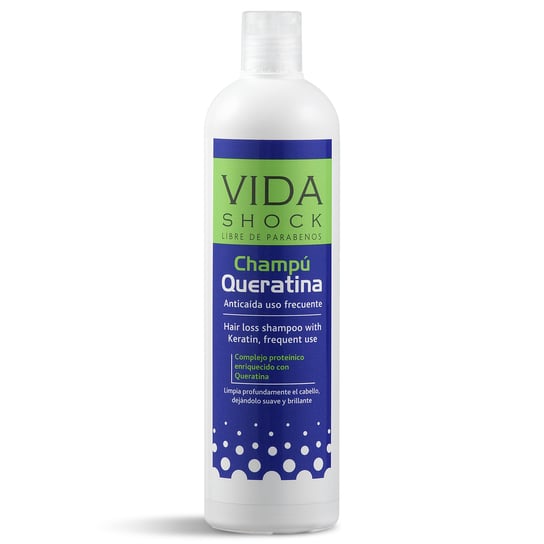 Vida Shock, regenerujący szampon z keratyną do częstego stosowania, 500 ml Vida Shock