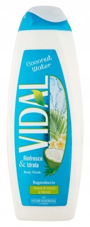 Vidal, Coconut Water, Płyn Do Kąpieli Kokos, 500ml Vidal