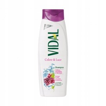 Vidal Colore Luce, Szampon Do Włosów Farbowanych, 250ml Vidal