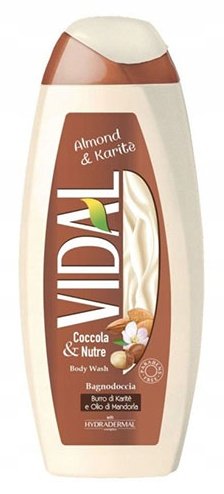 Vidal, Migdał & Masło Shea, Płyn Do Kąpieli, 500ml Vidal