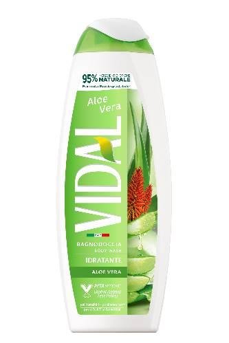 Vidal, Żel pod prysznic Aloe Vera, 250 ml Vidal