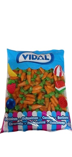 Vidal żelki marchewki owocowe 1 kg VIDAL