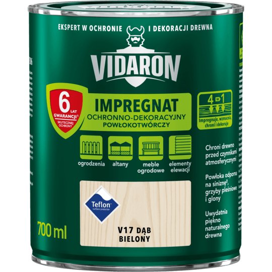 Vidaron Impr.P Dąb Bielony V17 0,7L VIDARON