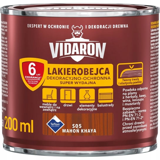 VIDARON LAKIEROBEJCA 0,2L MAHOŃ KHAYA S05 VIDARON