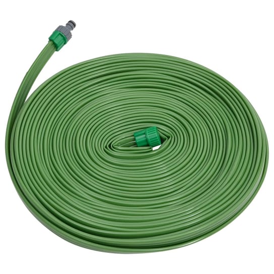 vidaXL 3-tubowy wąż zraszający, zielony, 15 m, PVC vidaXL