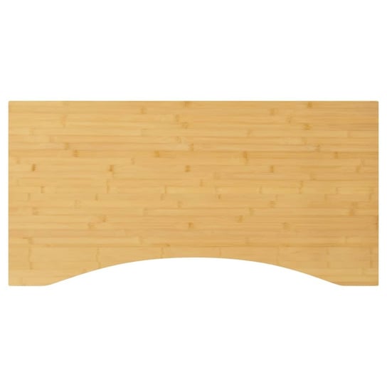 vidaXL Blat do biurka, 110x55x1,5 cm, bambusowy vidaXL