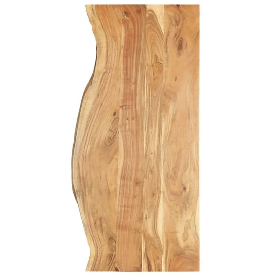 vidaXL Blat łazienkowy, lite drewno akacjowe, 140x52x2,5 cm vidaXL