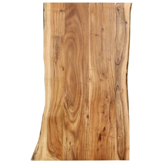 vidaXL Blat, lite drewno akacjowe, 100x(50-60)x2,5 cm vidaXL