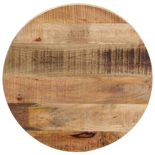 vidaXL Blat stołu, Ø 50x1,5 cm, okrągły, surowe lite drewno mango vidaXL