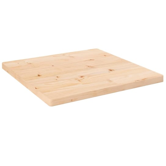 vidaXL Blat stołu, 40x40x2,5 cm, lite drewno sosnowe, kwadratowy vidaXL