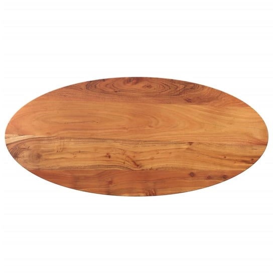 vidaXL Blat stołu, 80x40x2,5 cm, owalny, lite drewno akacjowe vidaXL