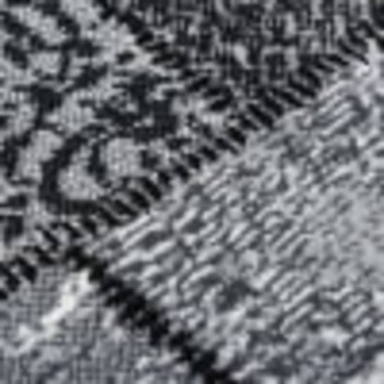 vidaXL Chodnik dywanowy, BCF, szary z geometrycznym wzorem, 100x500 cm vidaXL
