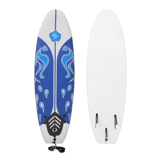VidaXL Deska surfingowa, 170 cm, niebieska vidaXL