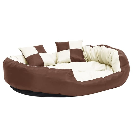 vidaXL Dwustronna poduszka dla psa, możliwość prania, 110x80x23 cm vidaXL