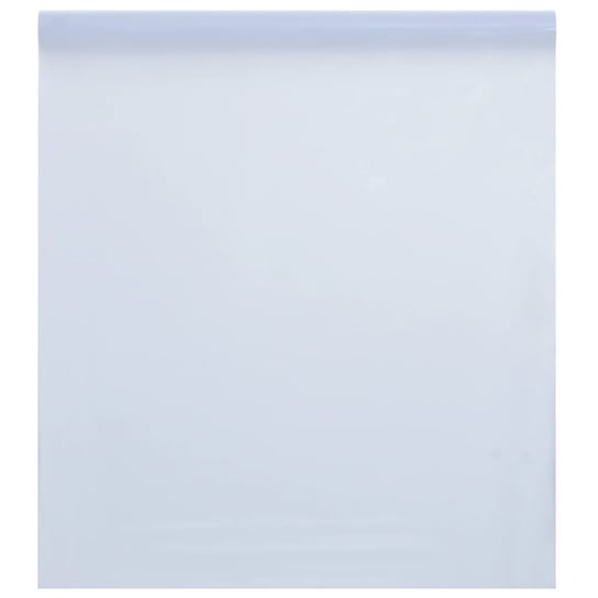 vidaXL Folia okienna statyczna, matowa, przezroczysta biała, 45x500 cm vidaXL