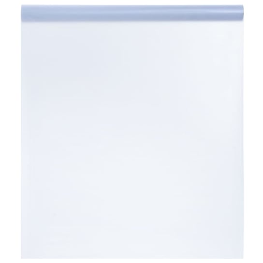 vidaXL Folia okienna statyczna, matowa, przezroczysta szara, 45x1000cm vidaXL