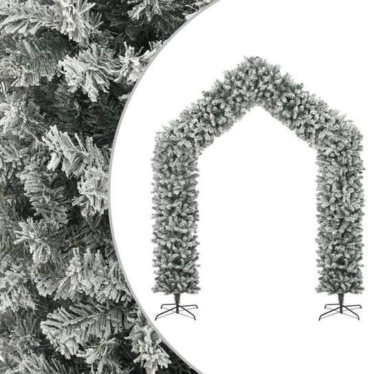 Vidaxl Girlanda Świąteczna Flokowana Sztucznym Śniegiem, 270 Cm vidaXL