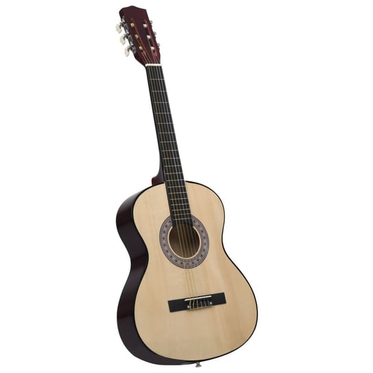 vidaXL Gitara klasyczna dla początkujących, 4/4 39", lipa VidaXL