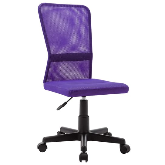 vidaXL Krzesło biurowe, fioletowe, 44x52x100 cm, z siatką vidaXL