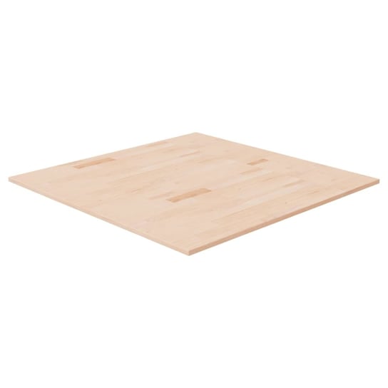 vidaxL Kwadratowy blat do stolika, 90x90x1,5 cm, surowe drewno dębowe vidaXL