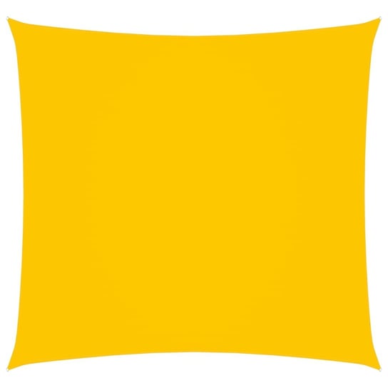 vidaXL Kwadratowy żagiel ogrodowy, tkanina Oxford, 4,5x4,5 m, żółty vidaXL