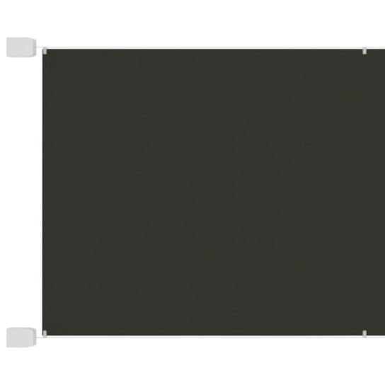 vidaXL Markiza pionowa, antracytowa, 100x1200 cm, tkanina Oxford vidaXL