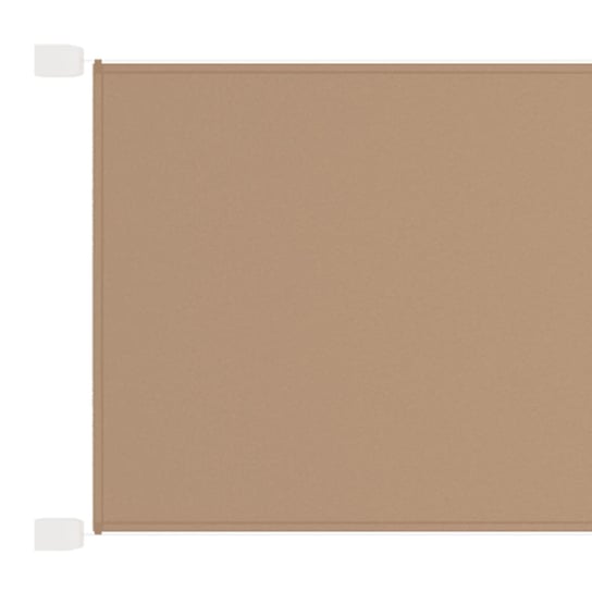 vidaXL Markiza pionowa, kolor taupe, 180x360 cm, tkanina Oxford vidaXL