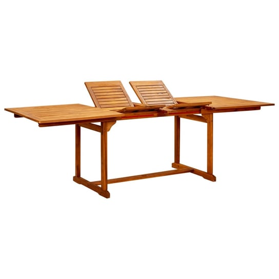 vidaXL Ogrodowy stół jadalniany, (160-240)x100x75 cm, drewno akacjowe vidaXL